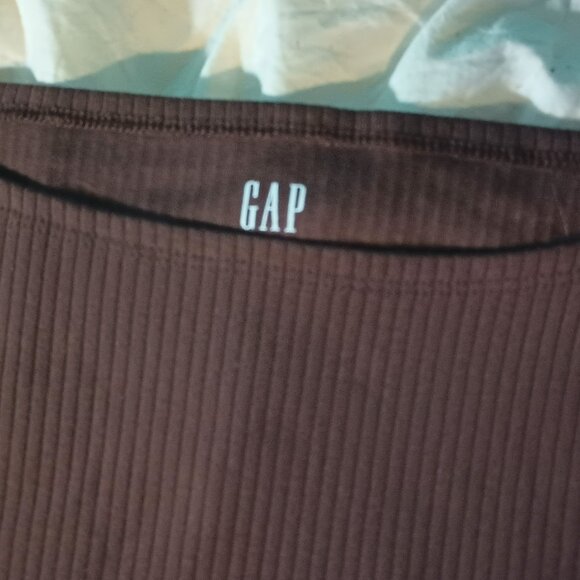 Gap, ribbed, boat neck, Bell Sleeve XXL - Picture 2 of 4